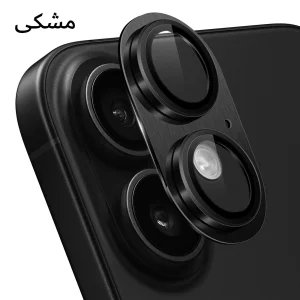 محافظ لنز دوربین فلزی آکوآرا مدل All-Round Protection مناسب برای گوشی موبایل اپل iPhone 16