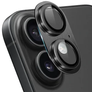 محافظ لنز دوربین فلزی آکوآرا مدل All-Round Protection مناسب برای گوشی موبایل اپل iPhone 16