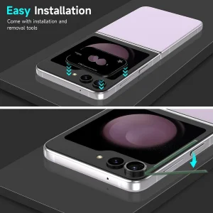 محافظ لنز دوربین نیلکین مدل CLRFilm مناسب برای گوشی موبایل سامسونگ Galaxy Z Flip 5 / W24 Flip