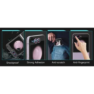محافظ لنز دوربین نیلکین مدل CLRFilm مناسب برای گوشی موبایل سامسونگ Galaxy Z Flip 5 / W24 Flip