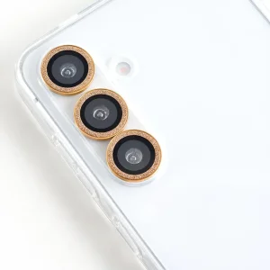 محافظ لنز دوربین فلزی آکوآرا مدل Glittery EZ مناسب برای گوشی موبایل سامسونگ Galaxy A35/A55