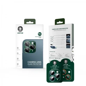 محافظ لنز دوربین گرین مدل Camera lenz Guard مناسب برای گوشی موبایل اپل iPhone 13 Pro Max / 13 Pro