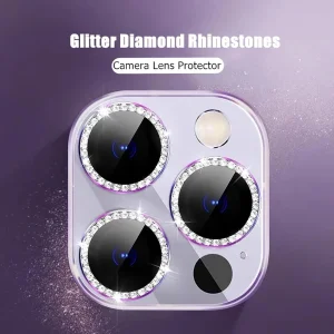 محافظ لنز دوربین گرین مدل Diamond مناسب برای گوشی موبایل اپل iphone 14 Pro Max / 14 Pro