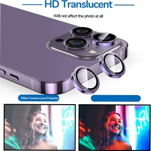 محافظ لنز دوربین اپیکوی مدل HD-ColorLenz مناسب برای گوشی موبایل اپل Iphone 14  / 14 Plus