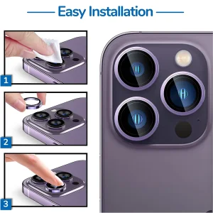 محافظ لنز دوربین اپیکوی مدل HD-ColorLenz مناسب برای گوشی موبایل اپل Iphone 14  / 14 Plus