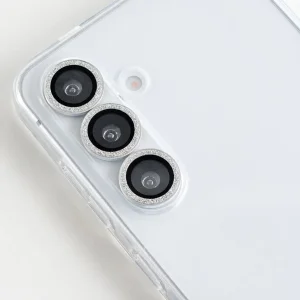 محافظ لنز دوربین فلزی آکوآرا مدل Glittery EZ مناسب برای گوشی موبایل سامسونگ Galaxy S23 FE