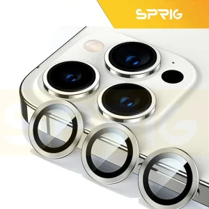 محافظ لنز دوربین اسپریگ مدل Ring Metal Luxury مناسب برای گوشی موبایل اپل Iphone 14 Pro / 14 Pro max
