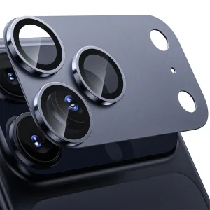 محافظ لنز دوربین فلزی آکوآرا مدل All-Round Premium Protection مناسب برای گوشی موبایل اپل iPhone 17 Pro Max
