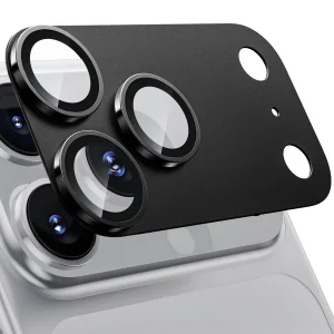 محافظ لنز دوربین فلزی آکوآرا مدل All-Round Premium Protection مناسب برای گوشی موبایل اپل iPhone 17 Pro Max