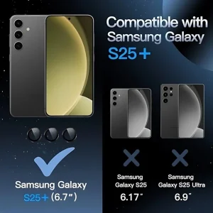 محافظ لنز دوربین اپیکوی مدل Chelipa مناسب برای گوشی موبایل سامسونگ Galaxy S25 Plus
