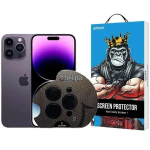 محافظ لنز دوربین اپیکوی مدل Chelipa مناسب برای گوشی موبایل اپل iPhone 14 Pro Max / 14 Pro