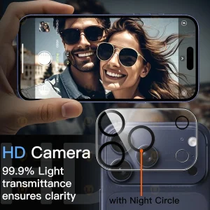 محافظ لنز دوربین آلتیمیت شیلد مدل Glass 3D UL مناسب برای گوشی موبایل اپل iPhone 17 Pro Max