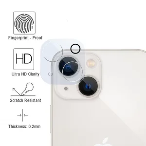 محافظ لنز دوربین اپیکوی مدل 3D-Clear Lenz مناسب برای گوشی موبایل اپل iPhone 13 / 13 Mini