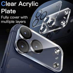محافظ لنز دوربین آلتیمیت شیلد مدل Glass 3D UL مناسب برای گوشی موبایل اپل iPhone 17 Pro
