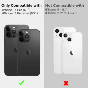 محافظ لنز دوربین آهااستایل مدل WG62-1 مناسب برای گوشی موبایل اپل iPhone 13 pro / 13 Pro max