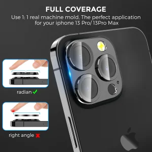 محافظ لنز دوربین آهااستایل مدل WG62-1 مناسب برای گوشی موبایل اپل iPhone 13 pro / 13 Pro max