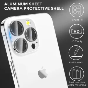 محافظ لنز دوربین آهااستایل مدل WG62-1 مناسب برای گوشی موبایل اپل iPhone 13 pro / 13 Pro max