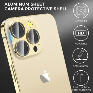 محافظ لنز دوربین آهااستایل مدل WG62-1 مناسب برای گوشی موبایل اپل iPhone 13 pro / 13 Pro max