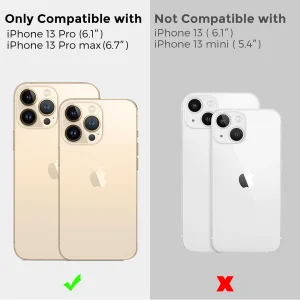 محافظ لنز دوربین آهااستایل مدل WG62-1 مناسب برای گوشی موبایل اپل iPhone 13 pro / 13 Pro max
