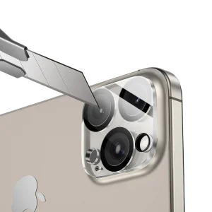 محافظ لنز دوربین گرین لاین مدل Transparent Lens مناسب برای گوشی موبایل اپل iPhone 16 Pro / 16 Pro Max