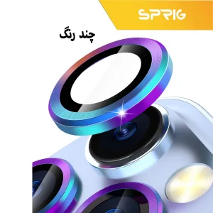 محافظ لنز دوربین اسپریگ مدل RingMetal-SPD مناسب برای گوشی موبایل سامسونگ Galaxy A04s / A13 5G به همراه محافظ صفحه نمایش