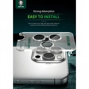 محافظ لنز دوربین گرین لاین مدل HD Plus Camera Lens مناسب برای گوشی موبایل اپل iPhone 17 Pro Max / 17 Pro