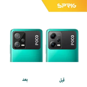 محافظ لنز دوربین اسپریگ مدل 3D-Cactus مناسب برای گوشی موبایل شیائومی Poco X5 5G به همراه محافظ صفحه نمایش