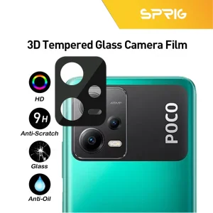 محافظ لنز دوربین اسپریگ مدل 3D-Cactus مناسب برای گوشی موبایل شیائومی Poco X5 5G به همراه محافظ صفحه نمایش
