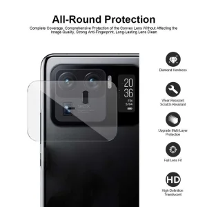 محافظ لنز دوربین اپیکوی مدل 3D-Clear مناسب برای گوشی موبایل شیائومی Mi 11 Ultra