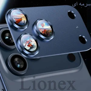 محافظ لنز دوربین فلزی لایونکس مدل 3D1ML مناسب برای گوشی موبایل اپل iPhone 17