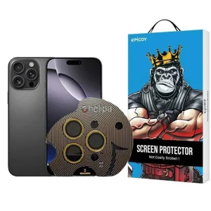 محافظ لنز دوربین اپیکوی مدل Chelipa Shine مناسب برای گوشی موبایل اپل iPhone 15 Pro Max / 15 Pro