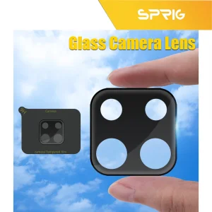 محافظ لنز دوربین اسپریگ مدل 3D-FU مناسب برای گوشی موبایل شیائومی Poco C3 به همراه محافظ صفحه نمایش