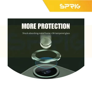 محافظ لنز دوربین اسپریگ مدل RingMetal-Priv مناسب برای گوشی موبایل شیائومی Poco X5 Pro 5G به همراه محافظ صفحه نمایش