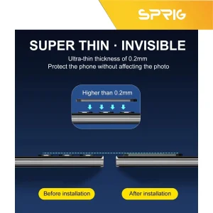 محافظ لنز دوربین اسپریگ مدل 3D-SPNNP مناسب برای گوشی موبایل سامسونگ Galaxy S23 Ultra به همراه محافظ صفحه نمایش و محافظ پشت گوشی
