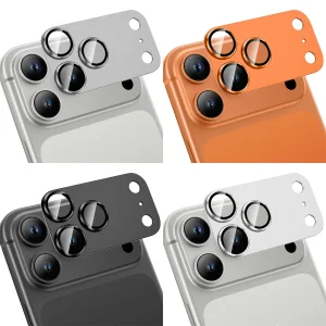 محافظ لنز دوربین فلزی ام‌گلس مدل Ring Plate MG مناسب برای گوشی موبایل اپل iPhone 17 Pro