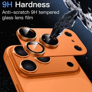 محافظ لنز دوربین فلزی ام‌گلس مدل Ring Plate MG مناسب برای گوشی موبایل اپل iPhone 17 Pro
