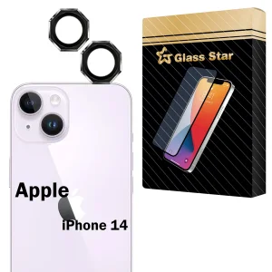 محافظ لنز دوربین شیشه‌ای گلس استار مدل R8ZG مناسب برای گوشی موبایل اپل iPhone 14
