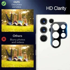 محافظ لنز دوربین اپیکوی مدل 3D مناسب برای گوشی موبایل سامسونگ Galaxy S22 Ultra
