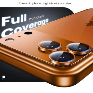 محافظ لنز دوربین فلزی آکوآرا مدل All-Round Protection مناسب برای گوشی موبایل اپل iPhone 17 Pro Max