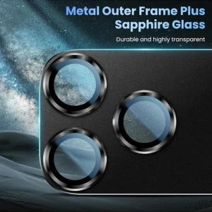 محافظ لنز دوربین فلزی آکوآرا مدل All-Round Protection مناسب برای گوشی موبایل اپل iPhone 17 Pro Max