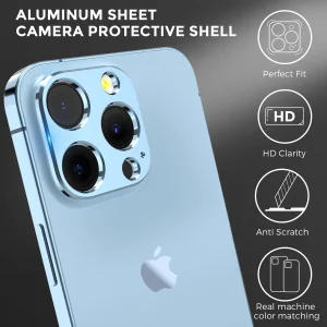 محافظ لنز دوربین آهااستایل مدل WG62-2 مناسب برای گوشی موبایل اپل iPhone 13 pro / 13 Pro max