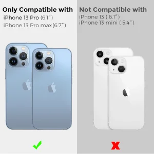 محافظ لنز دوربین آهااستایل مدل WG62-2 مناسب برای گوشی موبایل اپل iPhone 13 pro / 13 Pro max