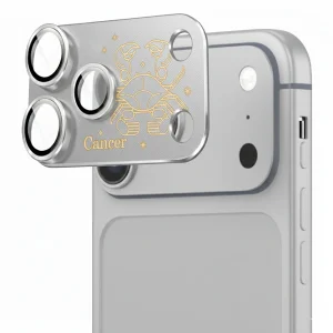 محافظ لنز دوربین فلزی اسپریگ مدل Cancer مناسب برای گوشی موبایل اپل Iphone 17 Pro Max