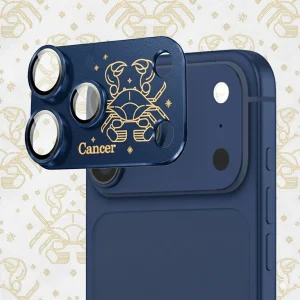 محافظ لنز دوربین فلزی اسپریگ مدل Cancer مناسب برای گوشی موبایل اپل Iphone 17 Pro Max