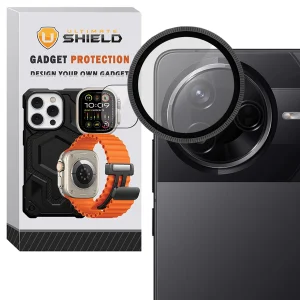 محافظ لنز دوربین آلتیمیت شیلد مدل Ridged مناسب برای گوشی موبایل شیائومی POCO F7 Pro / K80