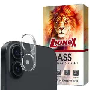 محافظ لنز دوربین شیشه‌ای لایونکس مدل 3DLO مناسب برای گوشی موبایل اپل iPhone 17