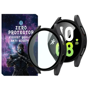کاور زیرو مدل PC-Bumper-ZR مناسب برای ساعت هوشمند سامسونگ Galaxy Watch 5 40mm به همراه محافظ صفحه نمایش