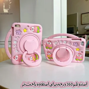 کاور قاب گارد لطفی مدل TABPATRIC مناسب برای تبلت سامسونگ Galaxy Tab A9 / Galaxy Tab X110 / Galaxy Tab X115 به همراه بند آویز
