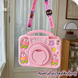 کاور قاب گارد لطفی مدل TABPATRIC مناسب برای تبلت سامسونگ Galaxy Tab A9 / Galaxy Tab X110 / Galaxy Tab X115 به همراه بند آویز