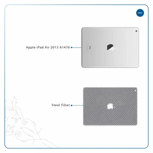 برچسب پوششی ماهوت مدل Steel-Fiber مناسب برای تبلت اپل iPad Air 2013 A1476